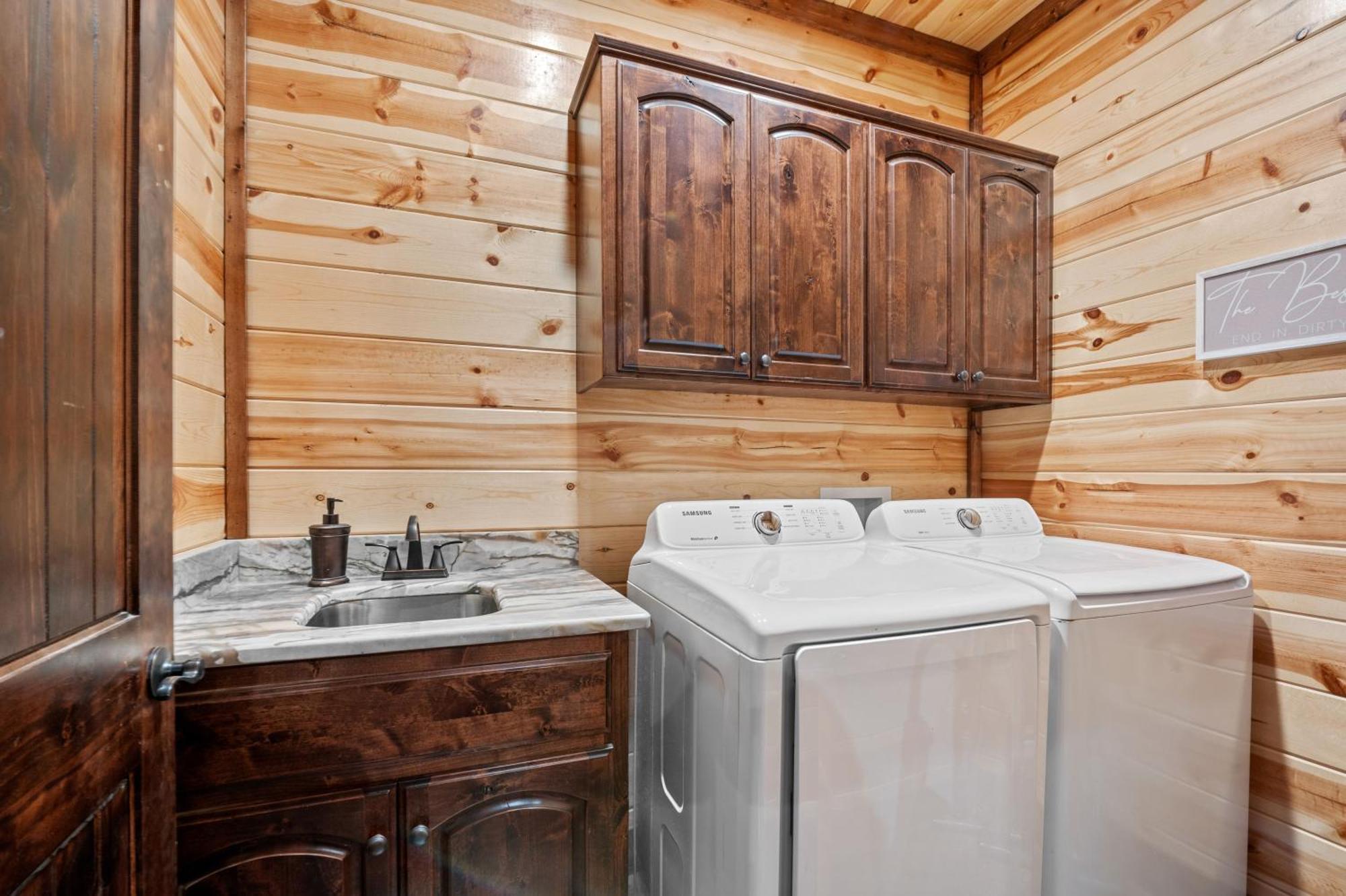 Came Here To Forget Cabin Broken Bow Exteriör bild