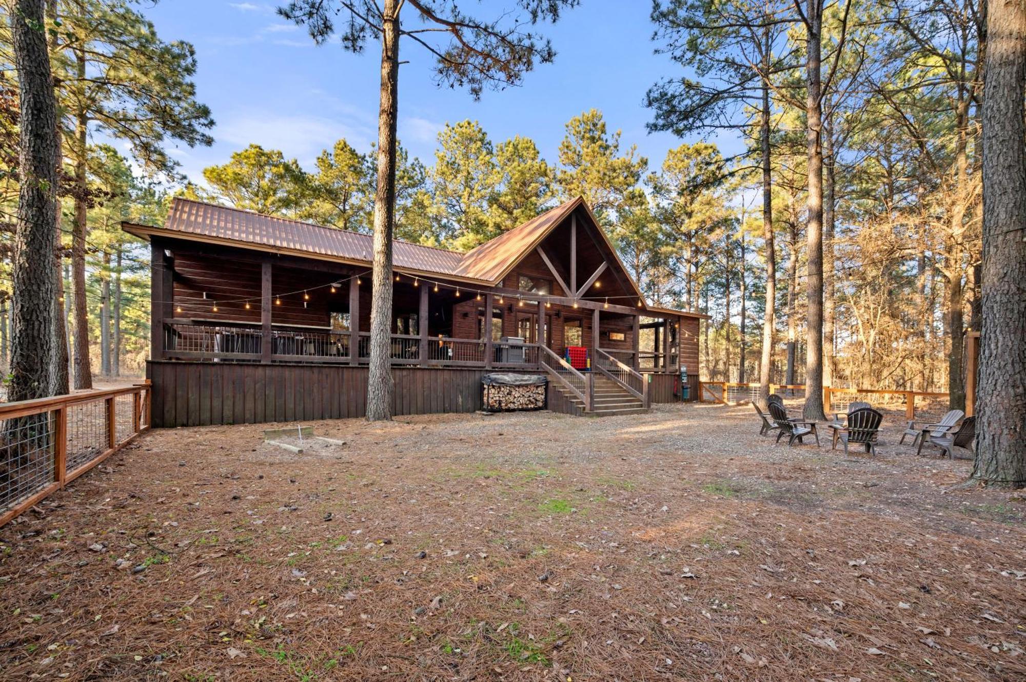 Came Here To Forget Cabin Broken Bow Exteriör bild